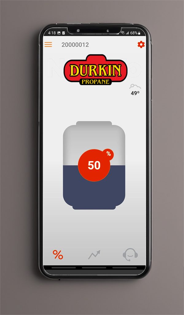 Durkin Propane mobile app