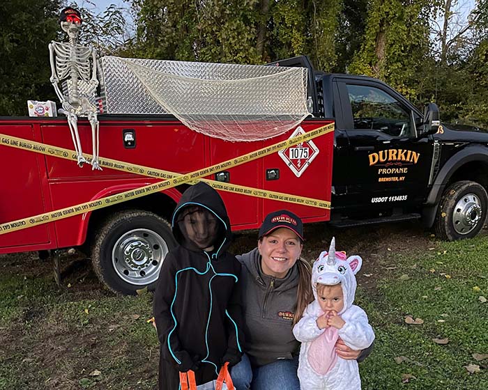 Durkin Propane at trunk or treat in the community